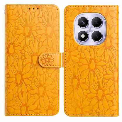 Daisy Embossed Leather Phone Case, For Redmi K90 Pro Max / Poco F8 Ultra, For Redmi K90 / Poco F8 Pro, For Redmi 15C 5G / 4G EU 173mm, For Redmi 15 5G / 4G EU 171mm, For Redmi 15C 5G / 4G Global 171mm, For Redmi A5 4G 173.3mm                           ...