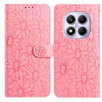 Daisy Embossed Leather Phone Case, For Redmi K90 Pro Max / Poco F8 Ultra, For Redmi K90 / Poco F8 Pro, For Redmi 15C 5G / 4G EU 173mm, For Redmi 15 5G / 4G EU 171mm, For Redmi 15C 5G / 4G Global 171mm, For Redmi A5 4G 173.3mm                           ...