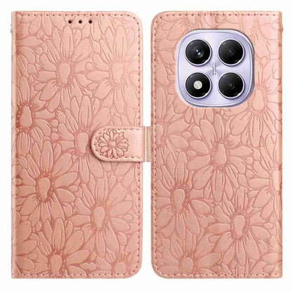 Daisy Embossed Leather Phone Case, For Redmi K90 Pro Max / Poco F8 Ultra, For Redmi K90 / Poco F8 Pro, For Redmi 15C 5G / 4G EU 173mm, For Redmi 15 5G / 4G EU 171mm, For Redmi 15C 5G / 4G Global 171mm, For Redmi A5 4G 173.3mm                           ...