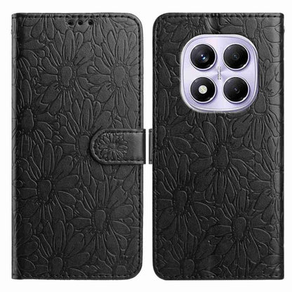 Daisy Embossed Leather Phone Case, For Redmi K90 Pro Max / Poco F8 Ultra, For Redmi K90 / Poco F8 Pro, For Redmi 15C 5G / 4G EU 173mm, For Redmi 15 5G / 4G EU 171mm, For Redmi 15C 5G / 4G Global 171mm, For Redmi A5 4G 173.3mm                           ...
