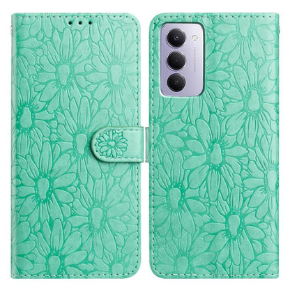 Daisy Embossed Leather Phone Case, For Redmi K90 Pro Max / Poco F8 Ultra, For Redmi K90 / Poco F8 Pro, For Redmi 15C 5G / 4G EU 173mm, For Redmi 15 5G / 4G EU 171mm, For Redmi 15C 5G / 4G Global 171mm, For Redmi A5 4G 173.3mm                           ...