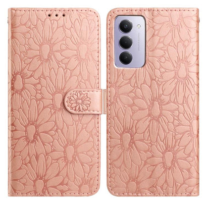 Daisy Embossed Leather Phone Case, For Redmi K90 Pro Max / Poco F8 Ultra, For Redmi K90 / Poco F8 Pro, For Redmi 15C 5G / 4G EU 173mm, For Redmi 15 5G / 4G EU 171mm, For Redmi 15C 5G / 4G Global 171mm, For Redmi A5 4G 173.3mm                           ...