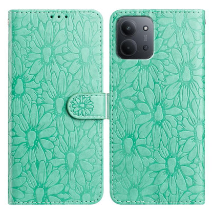 Daisy Embossed Leather Phone Case, For Redmi K90 Pro Max / Poco F8 Ultra, For Redmi K90 / Poco F8 Pro, For Redmi 15C 5G / 4G EU 173mm, For Redmi 15 5G / 4G EU 171mm, For Redmi 15C 5G / 4G Global 171mm, For Redmi A5 4G 173.3mm                           ...