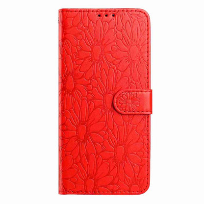 Daisy Embossed Leather Phone Case, For Redmi K90 Pro Max / Poco F8 Ultra, For Redmi K90 / Poco F8 Pro, For Redmi 15C 5G / 4G EU 173mm, For Redmi 15 5G / 4G EU 171mm, For Redmi 15C 5G / 4G Global 171mm, For Redmi A5 4G 173.3mm                           ...
