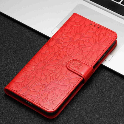 Daisy Embossed Leather Phone Case, For Redmi K90 Pro Max / Poco F8 Ultra, For Redmi K90 / Poco F8 Pro, For Redmi 15C 5G / 4G EU 173mm, For Redmi 15 5G / 4G EU 171mm, For Redmi 15C 5G / 4G Global 171mm, For Redmi A5 4G 173.3mm                           ...