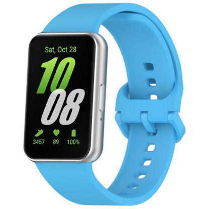 Bracelet de montre en silicone à boucle colorée unie xDfind, pour Samsung Galaxy Fit3 SM-R390