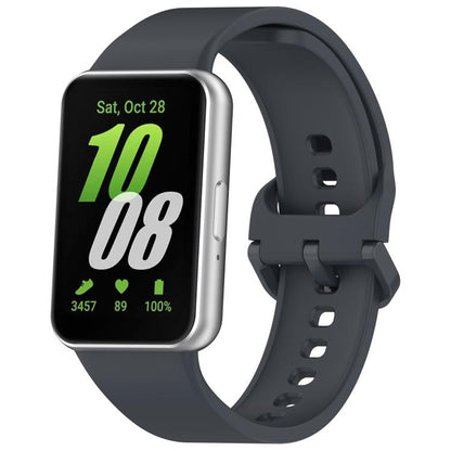 Bracelet de montre en silicone à boucle colorée unie xDfind, pour Samsung Galaxy Fit3 SM-R390