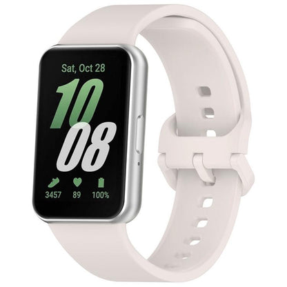 Bracelet de montre en silicone à boucle colorée unie xDfind, pour Samsung Galaxy Fit3 SM-R390