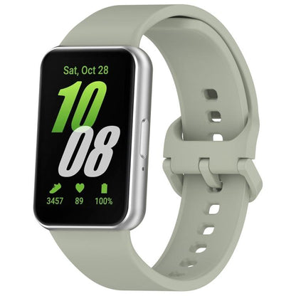 Bracelet de montre en silicone à boucle colorée unie xDfind, pour Samsung Galaxy Fit3 SM-R390
