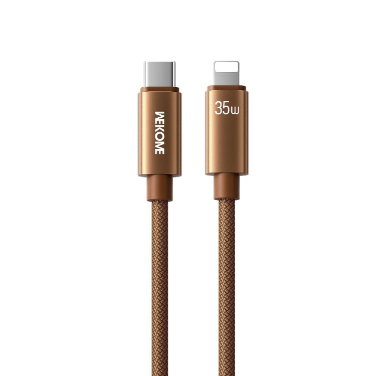 WK WDC-65 PD35W Type-C to 8 Pin Fast Charging Data Cable, Length: 1.2m, WDC-65