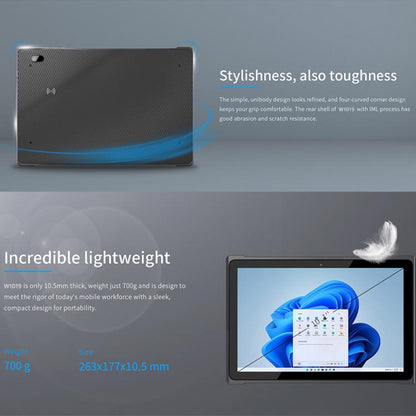 QCOM W1019 Windows 11 Pro Tablet PC, 8GB+128GB, 10.1 inch Qualcomm SC7180 Kryo 468 8C8T Octa Core, Network: 4G, OTG, EU Plug, US Plug, UK Plug, AU Plug