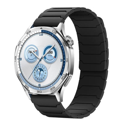Bracelet de montre en silicone magnétique xDfind pour Huawei Watch GT5 / GT4, 22 mm, 20 mm