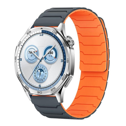 Bracelet de montre en silicone magnétique xDfind pour Huawei Watch GT5 / GT4, 22 mm, 20 mm