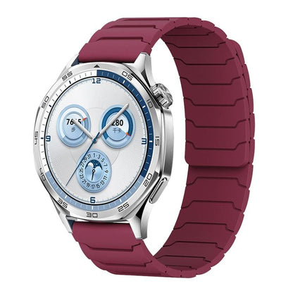 Bracelet de montre en silicone magnétique xDfind pour Huawei Watch GT5 / GT4, 22 mm, 20 mm