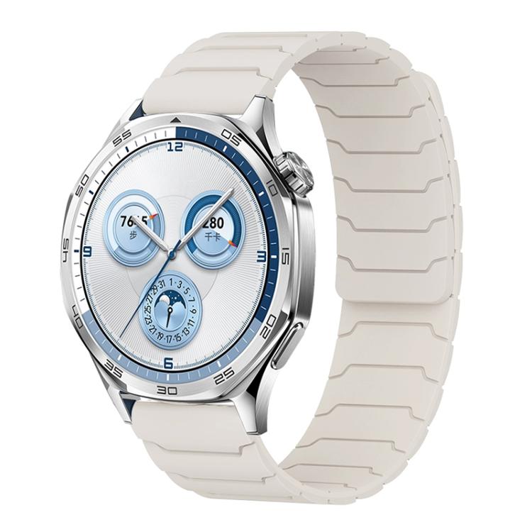 Bracelet de montre en silicone magnétique xDfind pour Huawei Watch GT5 / GT4, 22 mm, 20 mm