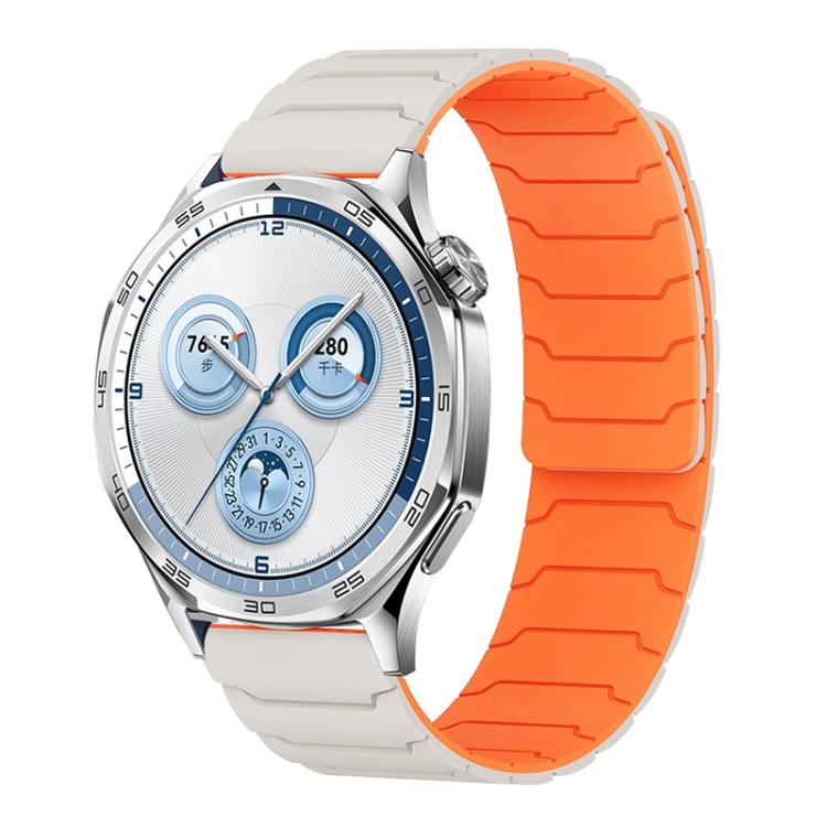 Bracelet de montre en silicone magnétique xDfind pour Huawei Watch GT5 / GT4, 22 mm, 20 mm