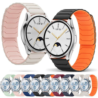 Bracelet de montre en silicone magnétique xDfind pour Huawei Watch GT5 / GT4, 22 mm, 20 mm