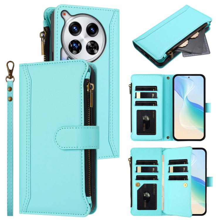Magnetic Closure 9 Card Slots Zipper Leather Case with Hand Strap, For Tecno Pova 6 Neo, For Tecno Pova 6 4G, For Tecno Pova 6 5G / 6 Pro 5G, For Tecno Camon 30 Pro 5G, For Tecno Camon 30 Premier, For Tecno Camon 30 4G / 5G, For Tecno Spark 20 Pro+ 4G ...