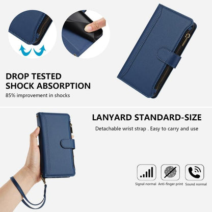 Magnetic Closure 9 Card Slots Zipper Leather Case with Hand Strap, For Tecno Camon 50 Pro 4G, For Tecno Camon 50 4G / CN5, For Tecno Spark Slim 5G, For Tecno Spark Go 1 / 1S / Pop 9, For Tecno Camon 40 Pro 4G Global, For Tecno Camon 40 4G              ...