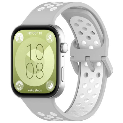 xDfind Two Color Silicone Sports Watch Band, For Huawei Watch Fit 5 / Fit 5 Pro / Fit 4