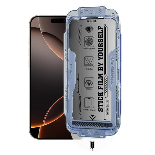 WK WTP-116 Easy Install 6D Curved Ultra-Fine Edge Privacy Tempered Glass Film, For iPhone 16 Pro Max, For iPhone 16 Pro, For iPhone 16 Plus / 15 Plus, For iPhone 16 / 15, For iPhone 15 Pro Max, For iPhone 15 Pro, For iPhone 13 Pro Max / 14 Plus