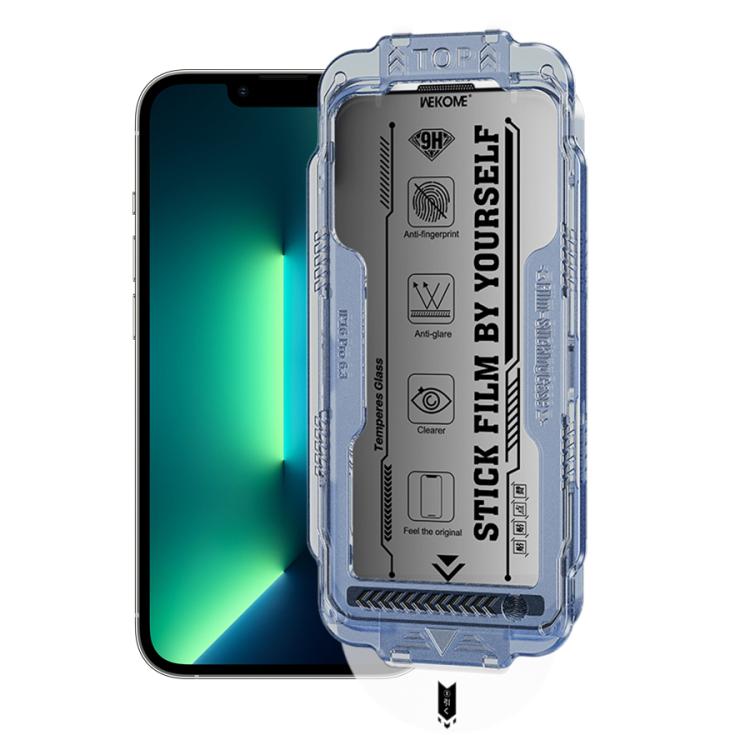 WK WTP-116 Easy Install 6D Curved Ultra-Fine Edge Privacy Tempered Glass Film, For iPhone 16 Pro Max, For iPhone 16 Pro, For iPhone 16 Plus / 15 Plus, For iPhone 16 / 15, For iPhone 15 Pro Max, For iPhone 15 Pro, For iPhone 13 Pro Max / 14 Plus��������...
