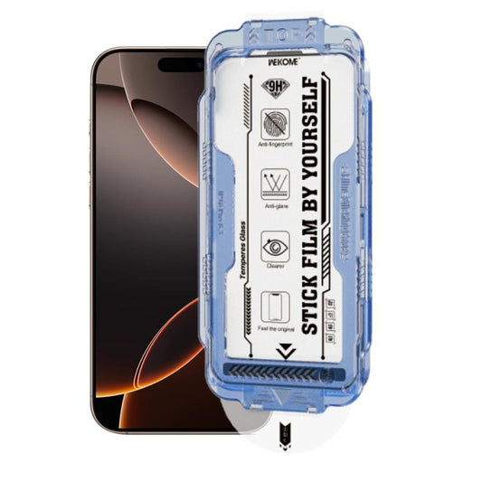 WK WTP-117 Easy Install 6D Curved Ultra-Fine Edge AR Frosted Tempered Glass Film, For iPhone 16 Pro Max, For iPhone 16 Pro, For iPhone 16 Plus / 15 Plus, For iPhone 16 / 15, For iPhone 15 Pro Max, For iPhone 15 Pro, For iPhone 13 Pro Max / 14 Plus