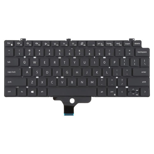 Clavier d'ordinateur portable rétroéclairé version américaine pour Dell LATITUDE P33S 13-7300 7310, pour Dell LATITUDE P33S 13-7300 7310