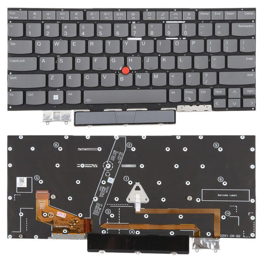 Clavier rétroéclairé US pour ordinateur portable Lenovo Thinkpad X1 YOGA 6TH 2021, pour Lenovo Thinkpad X1 YOGA 6TH 2021