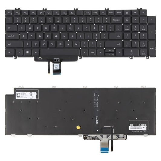 Clavier rétroéclairé version américaine pour ordinateur portable Dell Latitude 3540 5520 5521 5530 5531 5540, pour Dell Latitude 3540