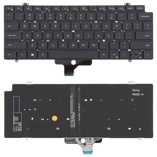Clavier rétroéclairé version américaine pour ordinateur portable Dell Latitude 7410 7410 2 en 1 P131G P119G, pour Dell Latitude 7410