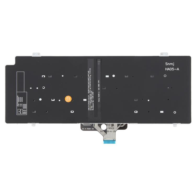 Clavier rétroéclairé version américaine pour ordinateur portable Dell Latitude 7410 7410 2 en 1 P131G P119G, pour Dell Latitude 7410