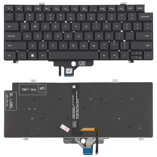 Clavier rétroéclairé version américaine pour Dell Latitude 7420 5420, Pour Dell Latitude 7420 5420