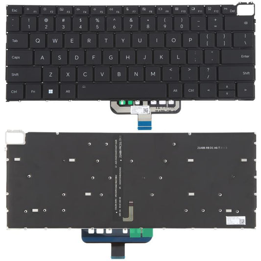 Clavier d'ordinateur portable rétroéclairé version américaine pour Honor MagicBook 21/22 HGE-W56 V14 HGF-W56/W76 GLO-F56/F76, pour Honor MagicBook 21/22