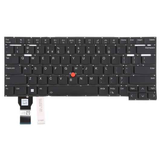 Clavier rétroéclairé US pour ordinateur portable avec dispositif de pointage pour Lenovo ThinkPad T14s Gen 2 P1 GEN4 X1 Extreme Gen4, pour Lenovo ThinkPad T14s Gen 2 P1