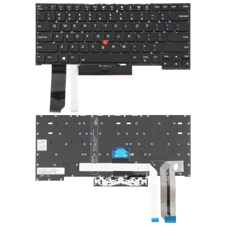 US Version Backlit Laptop Keyboard with Pointing for Lenovo Thinkpad ...