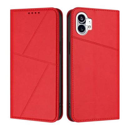 Strong Magnetic Frosted Flip Leather Phone Case, For Nothing Phone 4a Pro, For Nothing Phone 4a, For Nothing Phone 3a, For Nothing Phone 3a Pro, For Nothing Phone 2a, For Nothing Phone 2, For Nothing Phone 1
