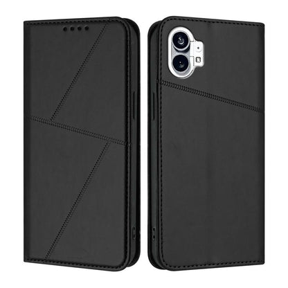 Strong Magnetic Frosted Flip Leather Phone Case, For Nothing Phone 4a Pro, For Nothing Phone 4a, For Nothing Phone 3a, For Nothing Phone 3a Pro, For Nothing Phone 2a, For Nothing Phone 2, For Nothing Phone 1