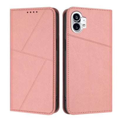 Strong Magnetic Frosted Flip Leather Phone Case, For Nothing Phone 4a Pro, For Nothing Phone 4a, For Nothing Phone 3a, For Nothing Phone 3a Pro, For Nothing Phone 2a, For Nothing Phone 2, For Nothing Phone 1