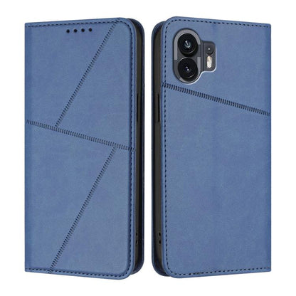 Strong Magnetic Frosted Flip Leather Phone Case, For Nothing Phone 4a Pro, For Nothing Phone 4a, For Nothing Phone 3a, For Nothing Phone 3a Pro, For Nothing Phone 2a, For Nothing Phone 2, For Nothing Phone 1