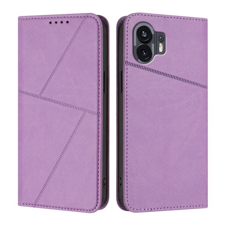 Strong Magnetic Frosted Flip Leather Phone Case, For Nothing Phone 4a Pro, For Nothing Phone 4a, For Nothing Phone 3a, For Nothing Phone 3a Pro, For Nothing Phone 2a, For Nothing Phone 2, For Nothing Phone 1