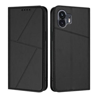 Strong Magnetic Frosted Flip Leather Phone Case, For Nothing Phone 4a Pro, For Nothing Phone 4a, For Nothing Phone 3a, For Nothing Phone 3a Pro, For Nothing Phone 2a, For Nothing Phone 2, For Nothing Phone 1