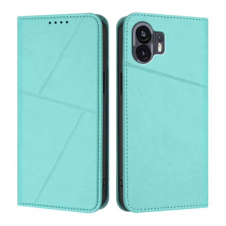 Strong Magnetic Frosted Flip Leather Phone Case, For Nothing Phone 4a Pro, For Nothing Phone 4a, For Nothing Phone 3a, For Nothing Phone 3a Pro, For Nothing Phone 2a, For Nothing Phone 2, For Nothing Phone 1