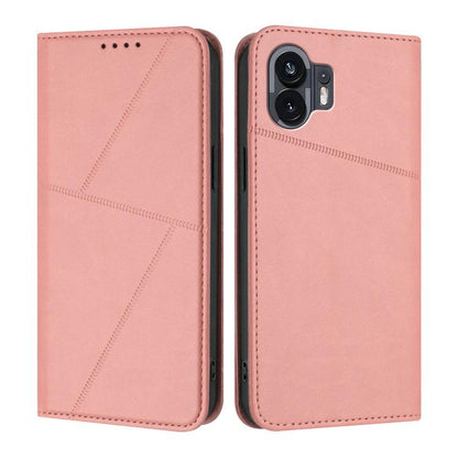 Strong Magnetic Frosted Flip Leather Phone Case, For Nothing Phone 4a Pro, For Nothing Phone 4a, For Nothing Phone 3a, For Nothing Phone 3a Pro, For Nothing Phone 2a, For Nothing Phone 2, For Nothing Phone 1