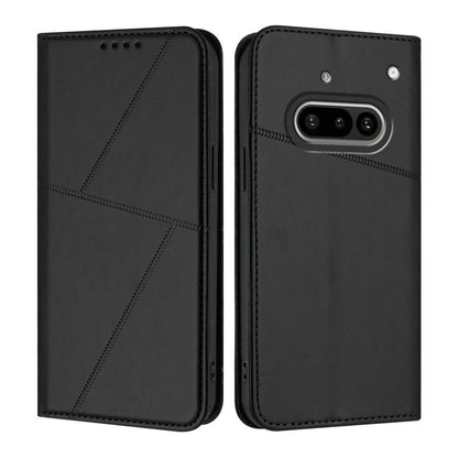 Strong Magnetic Frosted Flip Leather Phone Case, For Nothing Phone 4a Pro, For Nothing Phone 4a, For Nothing Phone 3a, For Nothing Phone 3a Pro, For Nothing Phone 2a, For Nothing Phone 2, For Nothing Phone 1