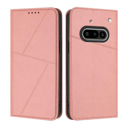 Strong Magnetic Frosted Flip Leather Phone Case, For Nothing Phone 4a Pro, For Nothing Phone 4a, For Nothing Phone 3a, For Nothing Phone 3a Pro, For Nothing Phone 2a, For Nothing Phone 2, For Nothing Phone 1