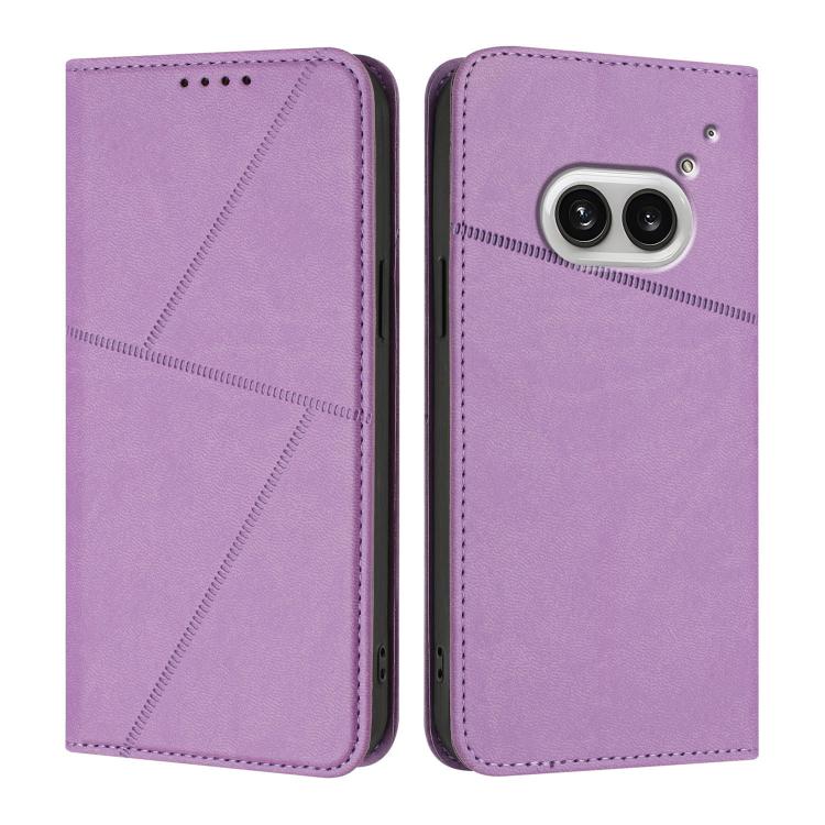 Strong Magnetic Frosted Flip Leather Phone Case, For Nothing Phone 4a Pro, For Nothing Phone 4a, For Nothing Phone 3a, For Nothing Phone 3a Pro, For Nothing Phone 2a, For Nothing Phone 2, For Nothing Phone 1