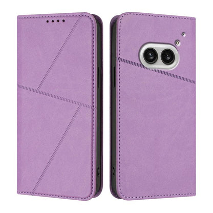 Strong Magnetic Frosted Flip Leather Phone Case, For Nothing Phone 4a Pro, For Nothing Phone 4a, For Nothing Phone 3a, For Nothing Phone 3a Pro, For Nothing Phone 2a, For Nothing Phone 2, For Nothing Phone 1