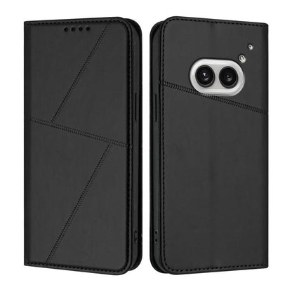 Strong Magnetic Frosted Flip Leather Phone Case, For Nothing Phone 4a Pro, For Nothing Phone 4a, For Nothing Phone 3a, For Nothing Phone 3a Pro, For Nothing Phone 2a, For Nothing Phone 2, For Nothing Phone 1