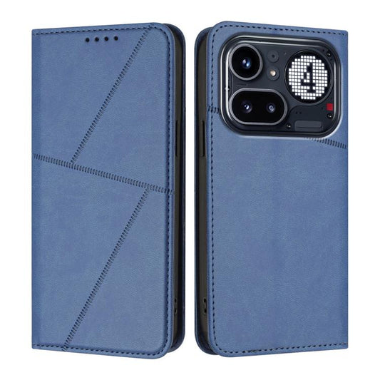 Strong Magnetic Frosted Flip Leather Phone Case, For Nothing Phone 4a Pro, For Nothing Phone 4a, For Nothing Phone 3a, For Nothing Phone 3a Pro, For Nothing Phone 2a, For Nothing Phone 2, For Nothing Phone 1